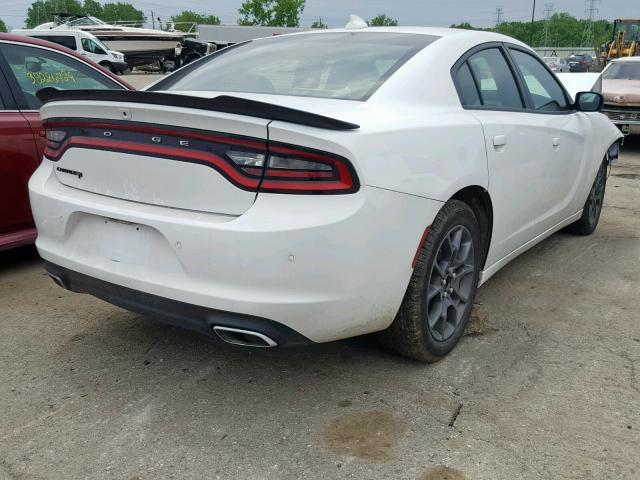 2C3CDXJG6JH224459 - 2018 DODGE CHARGER GT WHITE photo 4