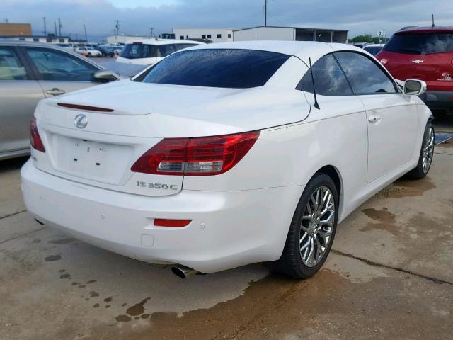 JTHFE2C28F2511424 - 2015 LEXUS IS 350 WHITE photo 4