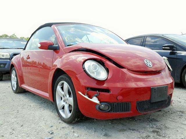 3VWSG31Y77M420515 - 2007 VOLKSWAGEN NEW BEETLE Qırmızı foto 1