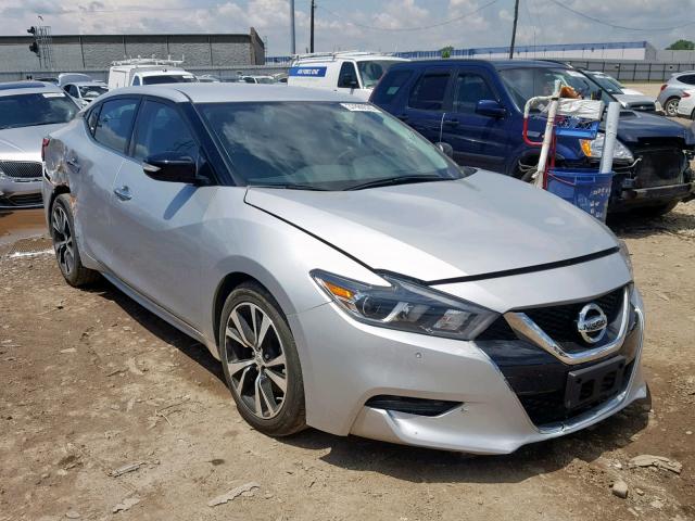 1N4AA6AP3JC380683 - 2018 NISSAN MAXIMA 3.5 SILVER photo 1