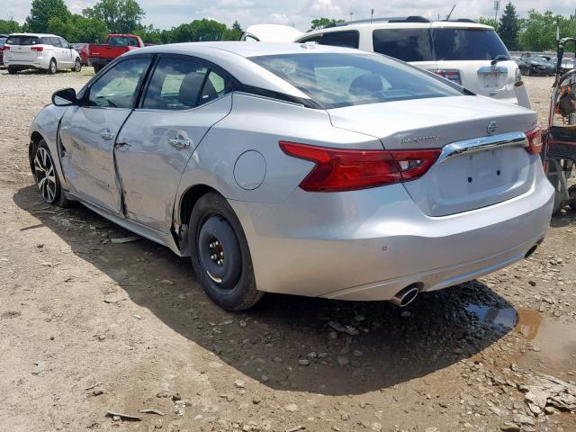 1N4AA6AP3JC380683 - 2018 NISSAN MAXIMA 3.5 SILVER photo 3