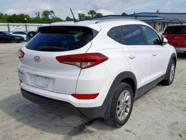 KM8J33A43GU246697 - 2016 HYUNDAI TUCSON LIM WHITE photo 4