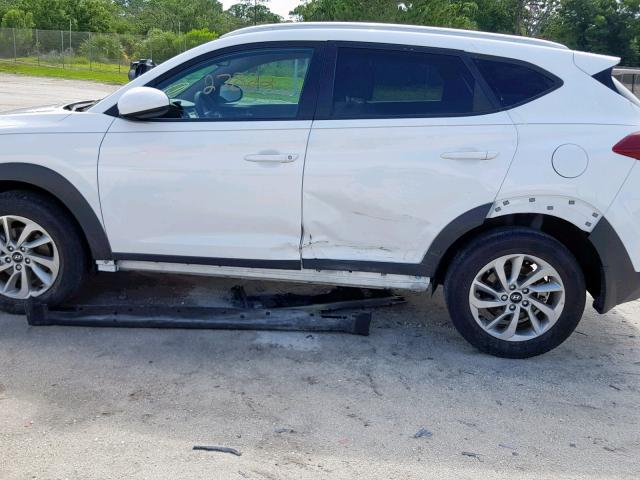 KM8J33A43GU246697 - 2016 HYUNDAI TUCSON LIM WHITE photo 9