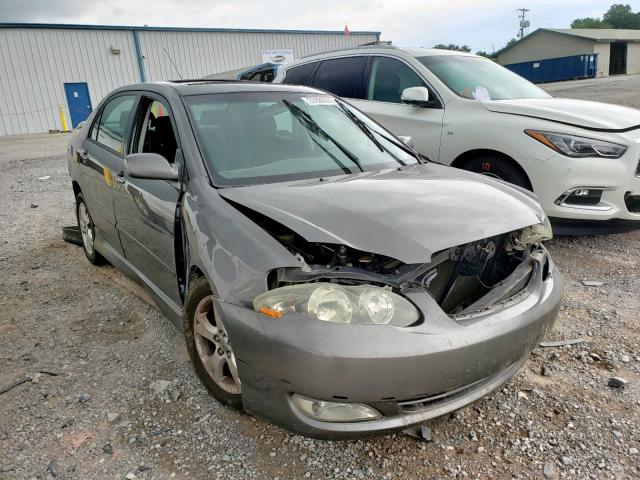 2T1BY32E25C421405 - 2005 TOYOTA COROLLA XR GRAY photo 1