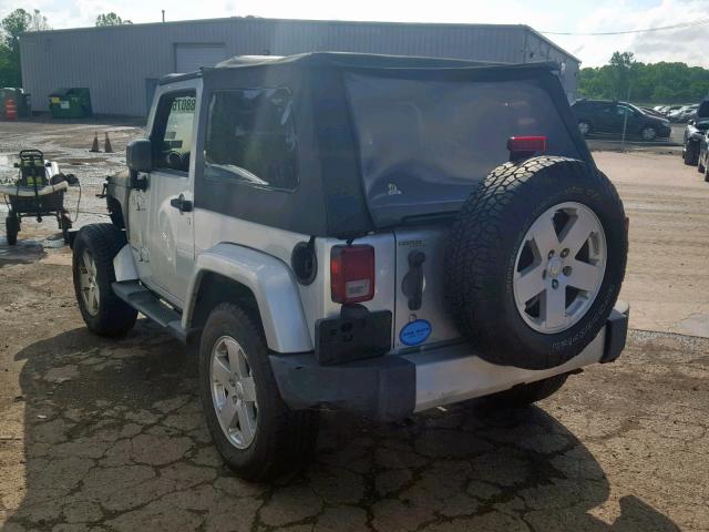 1C4AJWBG6CL130852 - 2012 JEEP WRANGLER S 银色 照片 3