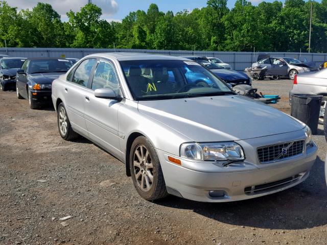 YV1TH59H741377477 - 2004 VOLVO S80 2.5T SILVER photo 1