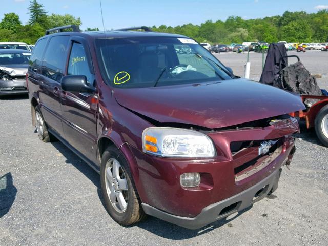 1GNDV33157D190185 - 2007 CHEVROLET UPLANDER L 勃艮第红 照片 1