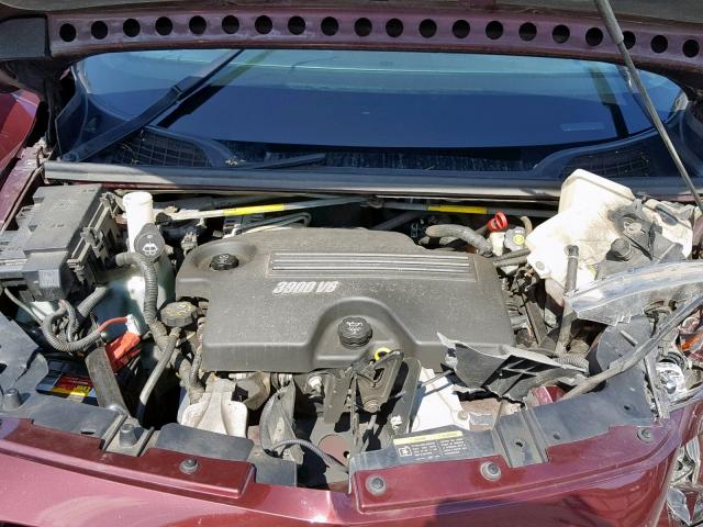 1GNDV33157D190185 - 2007 CHEVROLET UPLANDER L 勃艮第红 照片 7