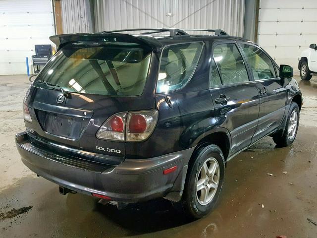 JTJHF10U320243022 - 2002 LEXUS RX 300 BLACK photo 4