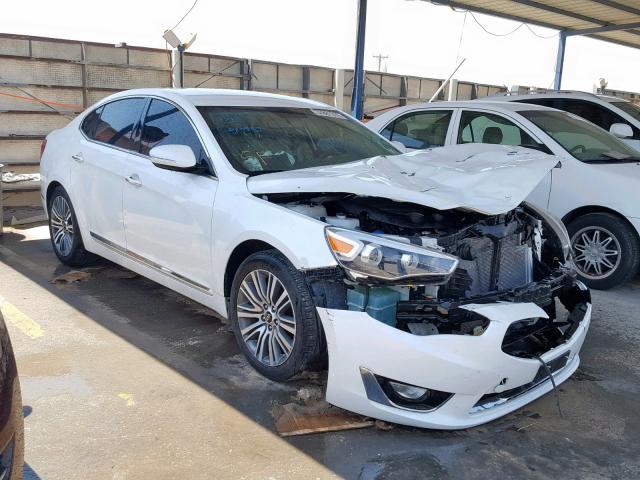 KNALN4D74G5215226 - 2016 KIA CADENZA LU WHITE photo 1