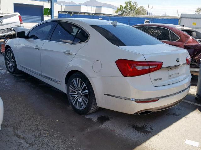 KNALN4D74G5215226 - 2016 KIA CADENZA LU WHITE photo 3