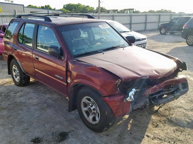 4S6CK58W624405307 - 2002 HONDA PASSPORT E 勃艮第红 照片 1