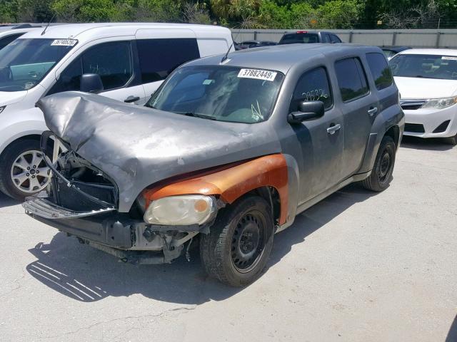 3GNDA13D57S548699 - 2007 CHEVROLET HHR LS GRAY photo 2