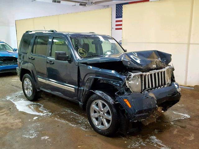 1J8GN58K98W124594 - 2008 JEEP LIBERTY LI BLUE photo 1