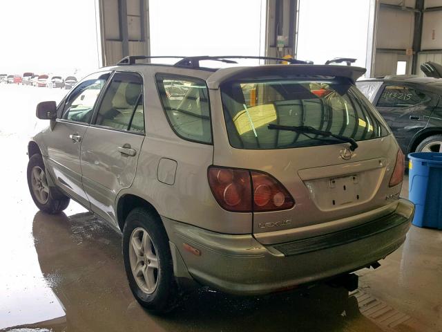 JT6GF10U3Y0059522 - 2000 LEXUS RX 300 GRAY photo 3