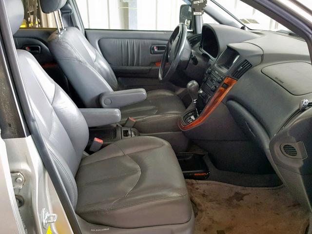 JT6GF10U3Y0059522 - 2000 LEXUS RX 300 GRAY photo 5