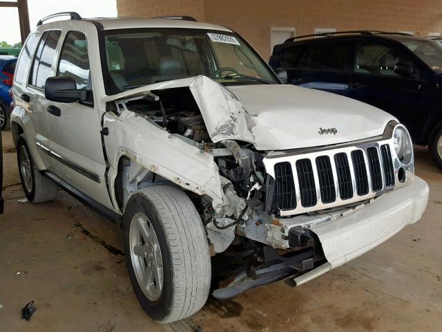 1J4GK58K37W576758 - 2007 JEEP LIBERTY LI WHITE photo 1