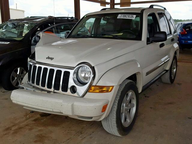 1J4GK58K37W576758 - 2007 JEEP LIBERTY LI WHITE photo 2