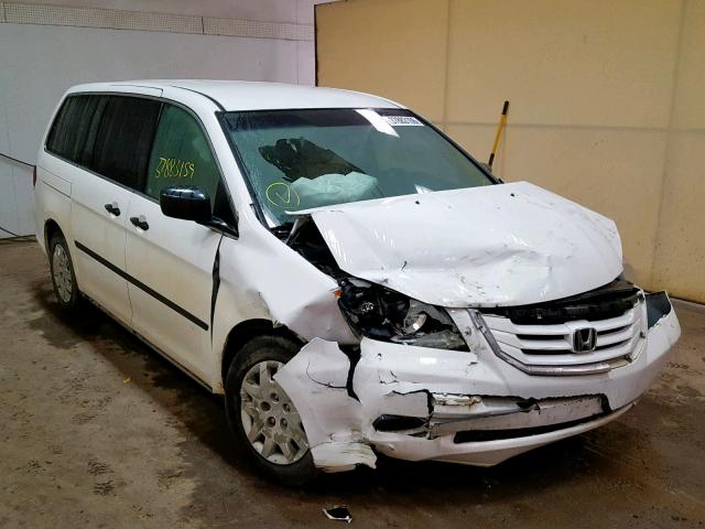 5FNRL38248B052511 - 2008 HONDA ODYSSEY LX WHITE photo 1