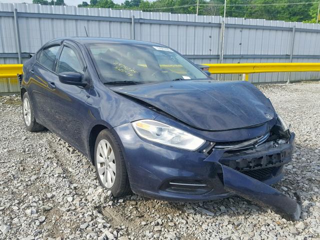 1C3CDFDH4ED871136 - 2014 DODGE DART SE AE BLUE photo 1