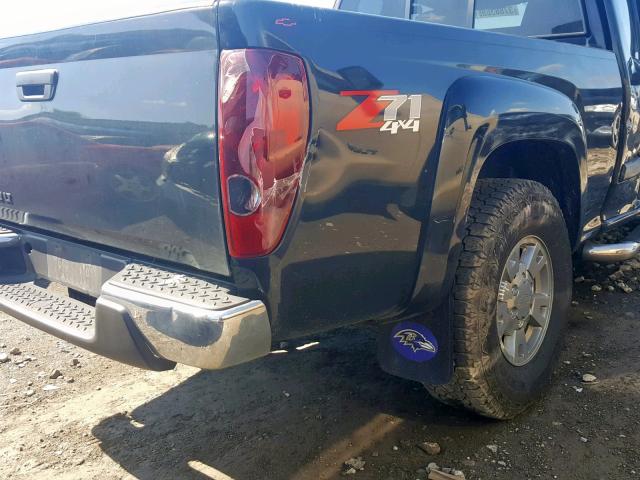 1GCDT49E988209913 - 2008 CHEVROLET COLORADO L BLACK photo 10