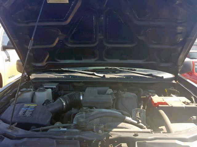 1GCDT49E988209913 - 2008 CHEVROLET COLORADO L BLACK photo 7