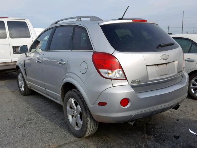 3GNAL3E59CS622988 - 2012 CHEVROLET CAPTIVA SP SILVER photo 3