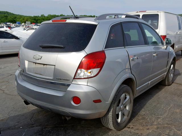 3GNAL3E59CS622988 - 2012 CHEVROLET CAPTIVA SP SILVER photo 4