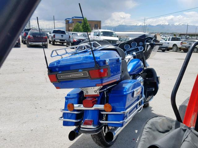 1HD1FC4127Y715959 - 2007 HARLEY-DAVIDSON FLHTCUI BLUE photo 4