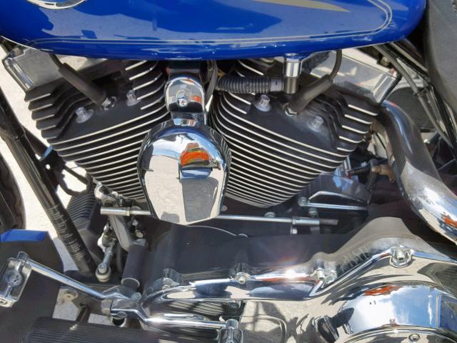 1HD1FC4127Y715959 - 2007 HARLEY-DAVIDSON FLHTCUI BLUE photo 7