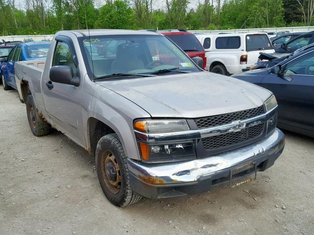 1GCCS148958250116 - 2005 CHEVROLET COLORADO GRAY photo 1