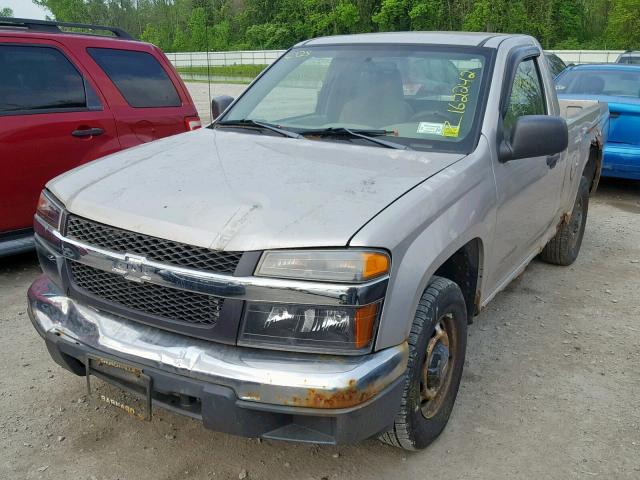 1GCCS148958250116 - 2005 CHEVROLET COLORADO GRAY photo 2