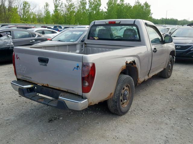 1GCCS148958250116 - 2005 CHEVROLET COLORADO GRAY photo 4