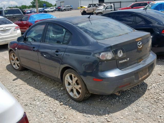 JM1BK32F791249554 - 2009 MAZDA 3 I GRAY photo 3