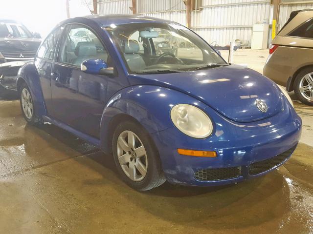 3VWRW31CX7M518623 - 2007 VOLKSWAGEN NEW BEETLE Mavi foto 1