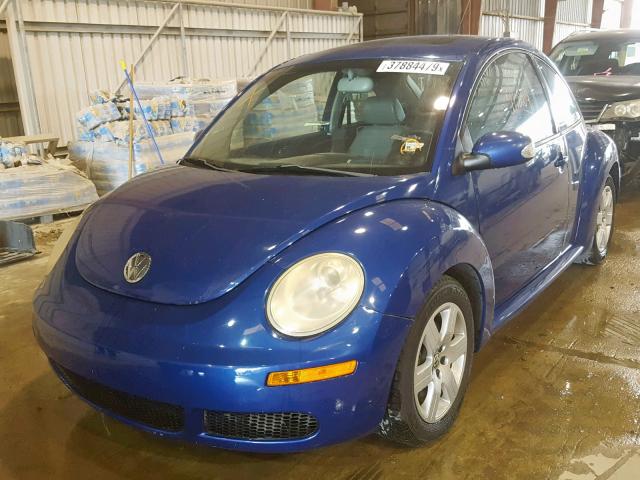 3VWRW31CX7M518623 - 2007 VOLKSWAGEN NEW BEETLE Mavi foto 2