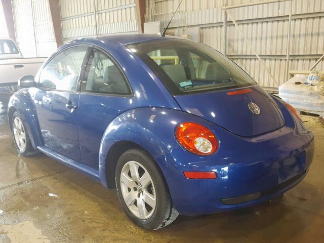 3VWRW31CX7M518623 - 2007 VOLKSWAGEN NEW BEETLE Mavi foto 3