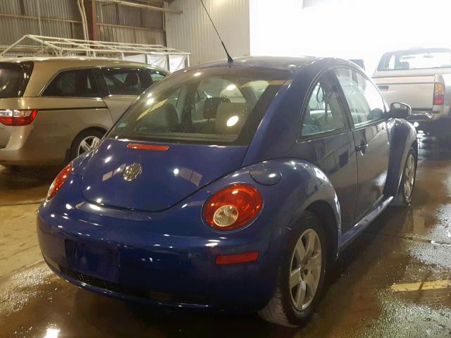 3VWRW31CX7M518623 - 2007 VOLKSWAGEN NEW BEETLE Mavi foto 4