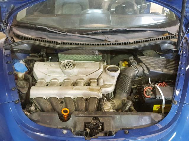 3VWRW31CX7M518623 - 2007 VOLKSWAGEN NEW BEETLE Mavi foto 7