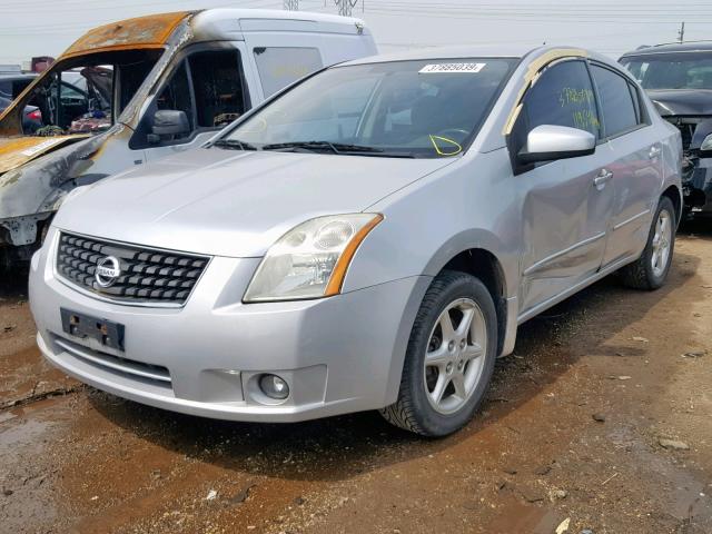 3N1AB61E97L679570 - 2007 NISSAN SENTRA 2.0 SILVER photo 2