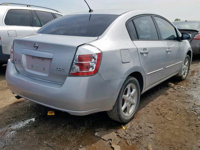 3N1AB61E97L679570 - 2007 NISSAN SENTRA 2.0 SILVER photo 4