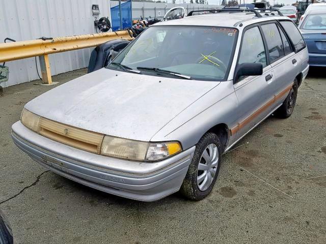 3MAPM15J3PR650218 - 1993 MERCURY TRACER SILVER photo 2