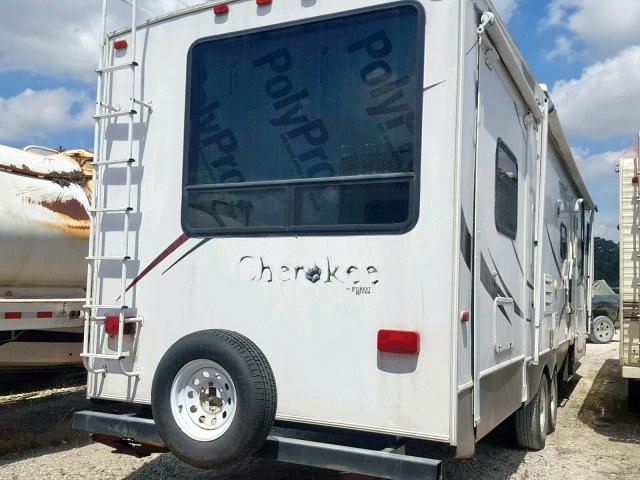 4X4FCKE208X106050 - 2008 WILDWOOD CHEROKEE WHITE photo 4