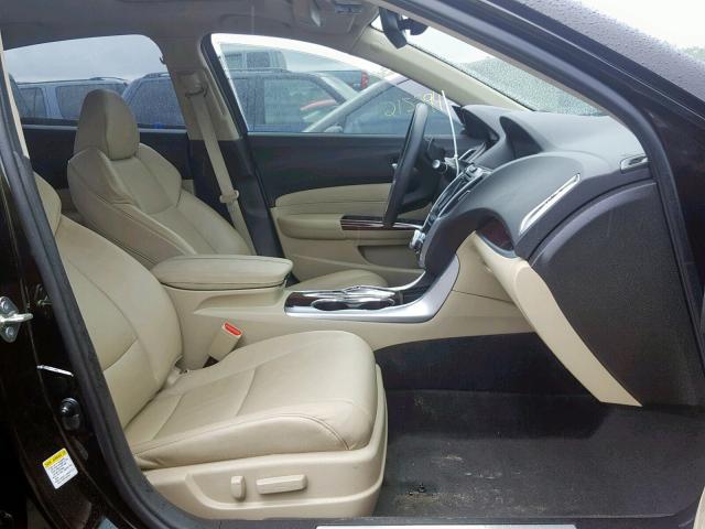 19UUB2F54GA010191 - 2016 ACURA TLX TECH BROWN photo 5