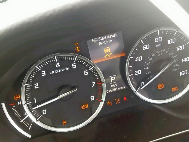 19UUB2F54GA010191 - 2016 ACURA TLX TECH BROWN photo 8