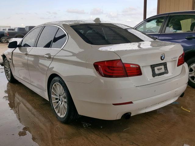 WBAFR7C55DC820477 - 2013 BMW 535 I WHITE photo 3