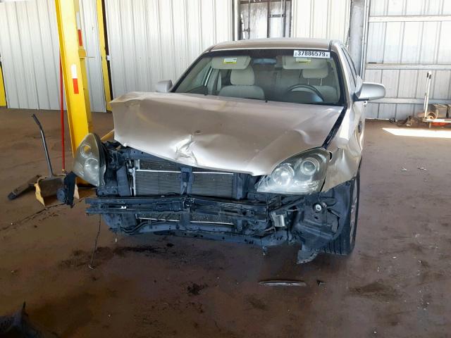 KNAGE123585171125 - 2008 KIA OPTIMA LX GOLD photo 9