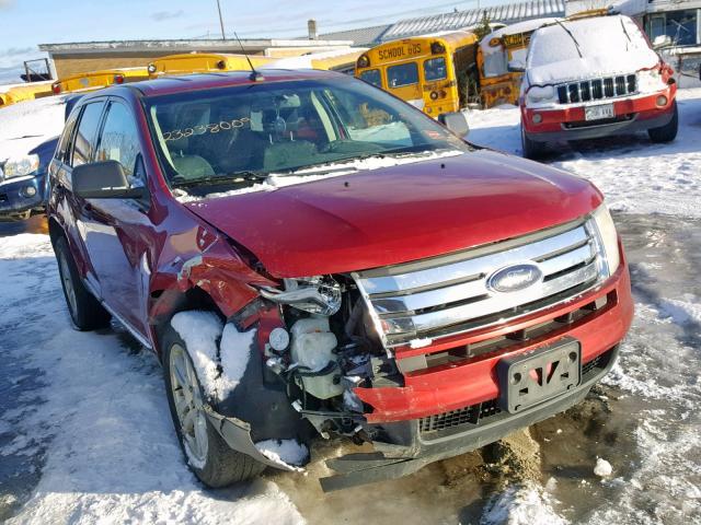 2FMDK36C68BB27209 - 2008 FORD EDGE SE MAROON photo 1