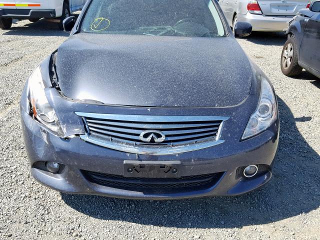 JN1DV6AP4CM701397 - 2012 INFINITI G25 BASE BLUE photo 7