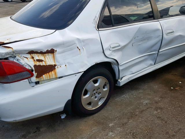 1HGCG16531A074835 - 2001 HONDA ACCORD EX WHITE photo 9